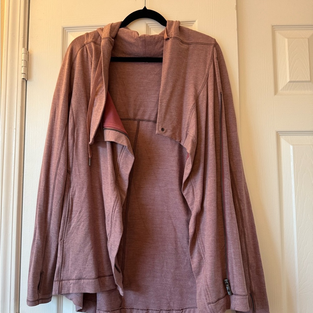 Lululemon Women's Pink Hooded Sweater